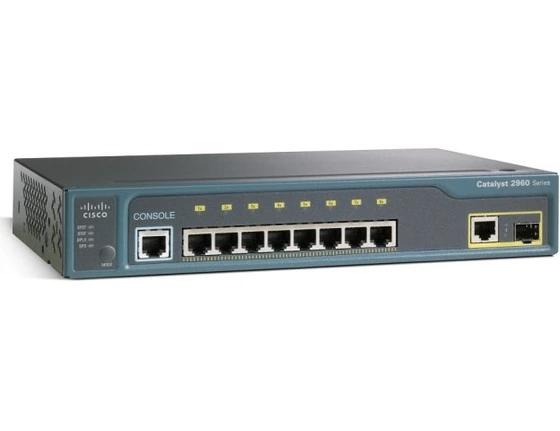 Cisco WS-C2960C-8TC-L Network Switch