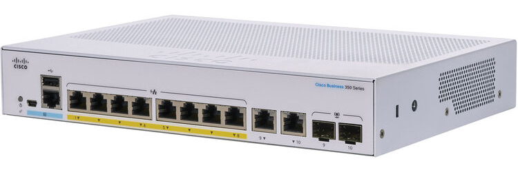 Cisco CBS350-8P-E-2G Network Switch